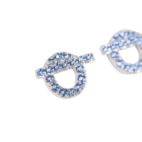 hermes finesse earrings|hermes sapphire finesse 18k.